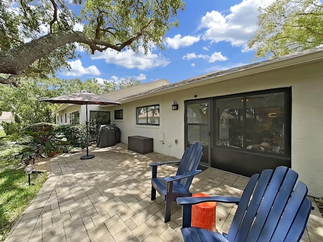3504 Wedge Way, New Port Richey, FL 34655 - view of patio