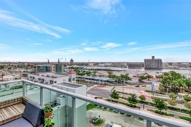 111 N 12th St Unit 1805, Tampa, FL 33602 - balcony featuring a view of city