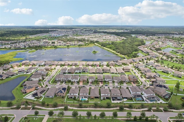 13128 Foxtail Fern Dr, Riverview, FL 33579 - aerial view of property's location with nearby suburban area and a nearby body of water