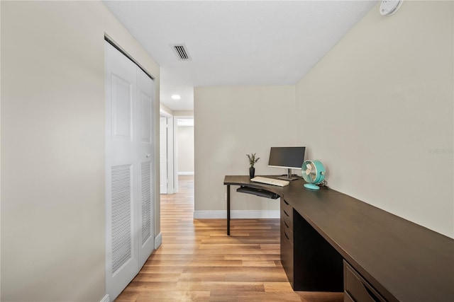 4509 Grainary Ave, Tampa, FL 33624 - office space featuring light wood finished floors, baseboards, and recessed lighting