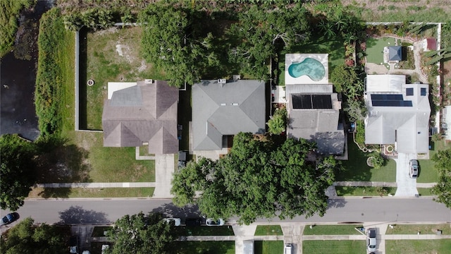 5004 Grainary Ave, Tampa, FL 33624 - aerial view of property and surrounding area with a pool