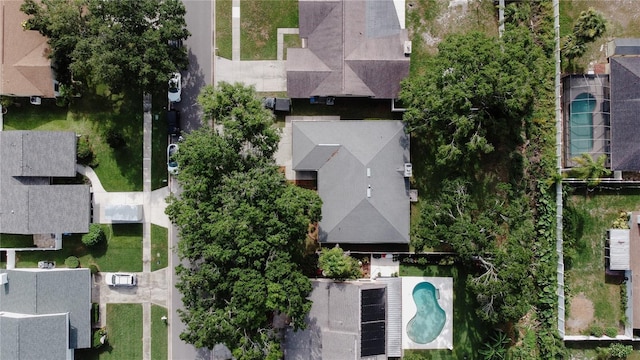 5004 Grainary Ave, Tampa, FL 33624 - aerial view of residential area with a pool area
