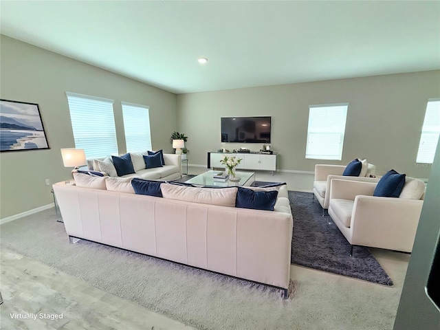 13118 Zolo Springs Cir, Riverview, FL 33579 - living area with baseboards and wood finished floors