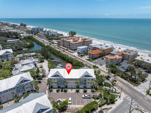 204 Haven Beach Ct, Indian Rocks Beach, FL 33785 - bird's eye view of a nearby body of water