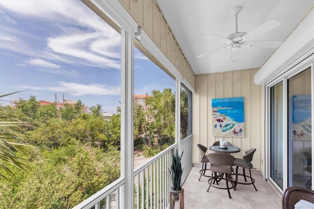 204 Haven Beach Ct, Indian Rocks Beach, FL 33785 - balcony featuring ceiling fan