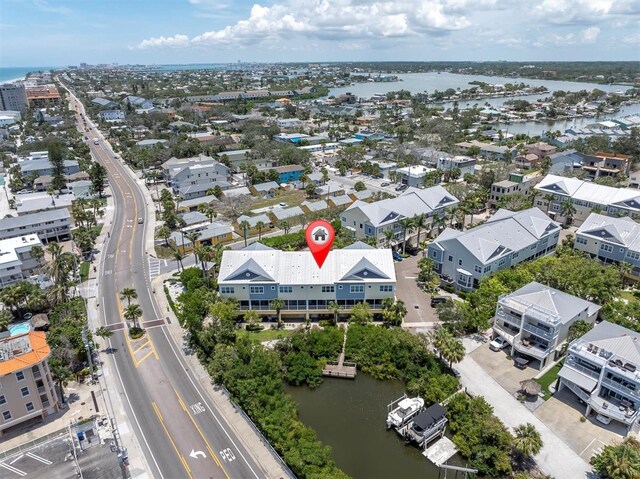 204 Haven Beach Ct, Indian Rocks Beach, FL 33785 - drone / aerial view of a large body of water