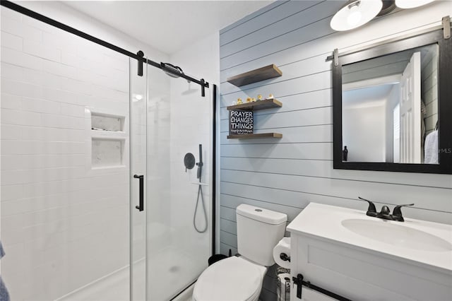 3983 Shay Dr, Bartow, FL 33830 - bathroom featuring a shower stall and vanity