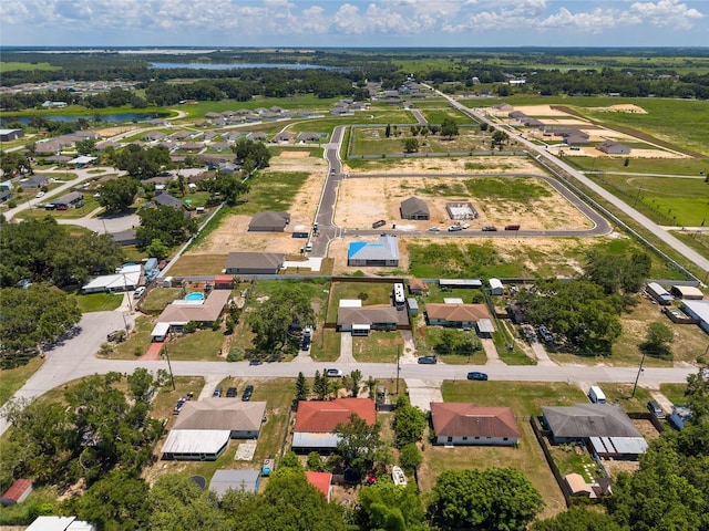 3983 Shay Dr, Bartow, FL 33830 - aerial perspective of suburban area with a large body of water