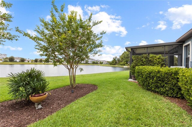 16898 Balance Cv, Land O Lakes, FL 34638 - view of green lawn with a water view