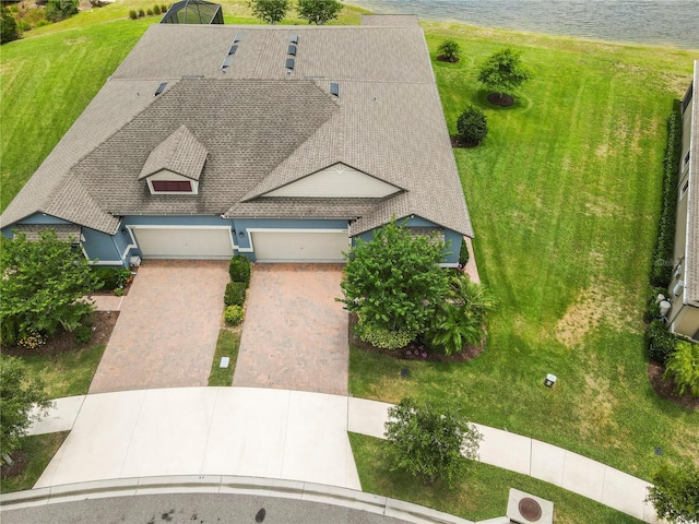 16898 Balance Cv, Land O Lakes, FL 34638 - view from above of property featuring a nearby body of water
