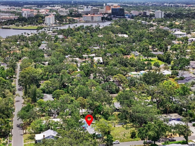 111 29th St W, Bradenton, FL 34205 - view of urban area with a large body of water and a tree filled landscape