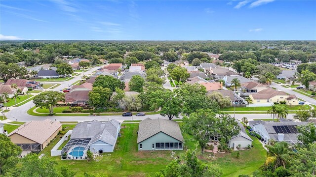 5809 Silas Creek Ln, Wesley Chapel, FL 33545 - aerial perspective of suburban area