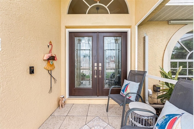 2812 SW 29th Ave, Cape Coral, FL 33914 - entrance to property with french doors and stucco siding