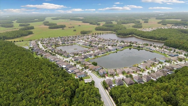 12026 Crestridge Loop, New Port Richey, FL 34655 - aerial view of property's location with a nearby body of water and nearby suburban area