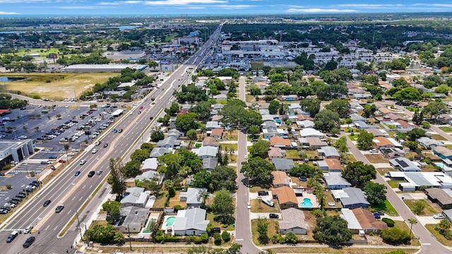 8339 75th Ave, Seminole, FL 33777 - aerial view of property and surrounding area with a highway