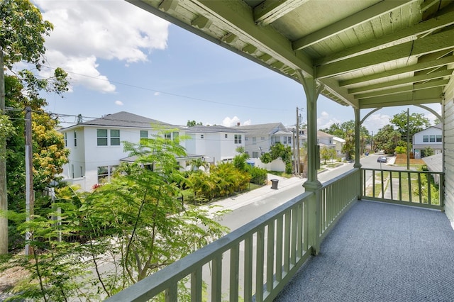 824 31st Ave N, Saint Petersburg, FL 33704 - balcony featuring a residential view