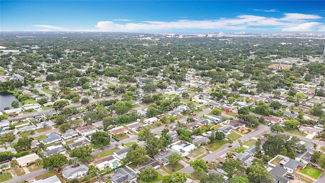 1737 Prince Philip St, Clearwater, FL 33755 - aerial view of property and surrounding area