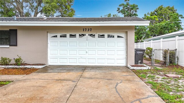 1737 Prince Philip St, Clearwater, FL 33755 - view of garage