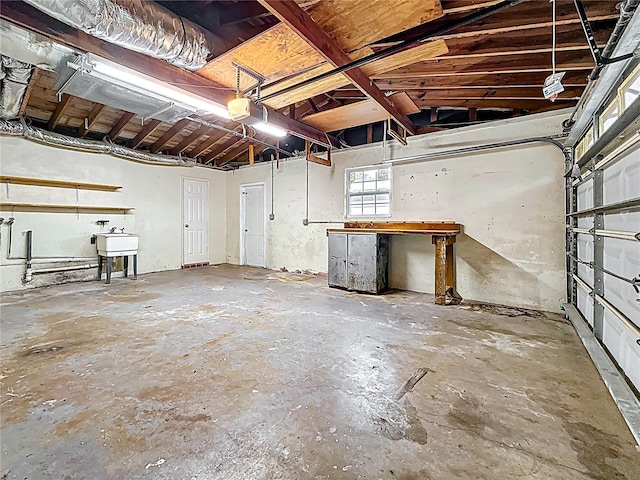 1737 Prince Philip St, Clearwater, FL 33755 - garage featuring a garage door opener
