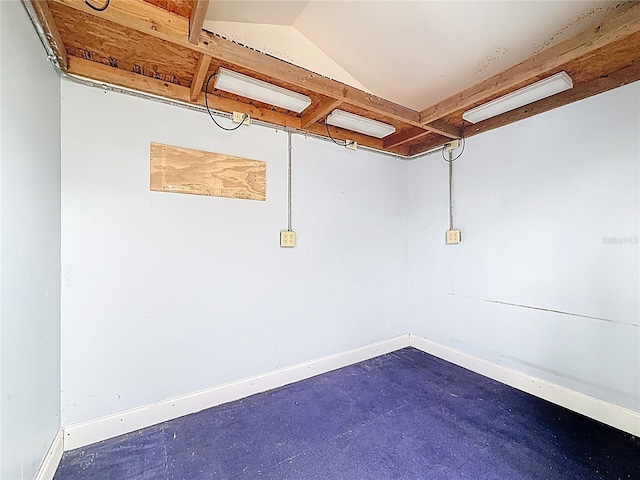 1737 Prince Philip St, Clearwater, FL 33755 - below grade area featuring baseboards