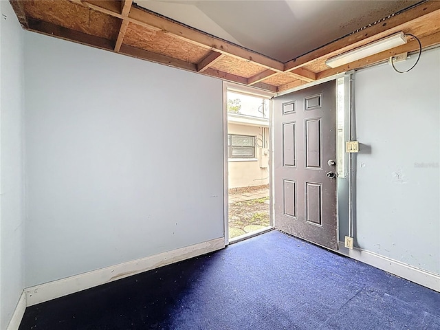 1737 Prince Philip St, Clearwater, FL 33755 - entryway with baseboards