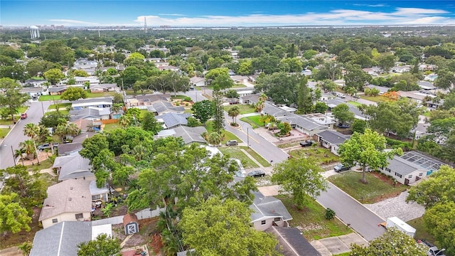 1737 Prince Philip St, Clearwater, FL 33755 - aerial overview of property's location featuring nearby suburban area
