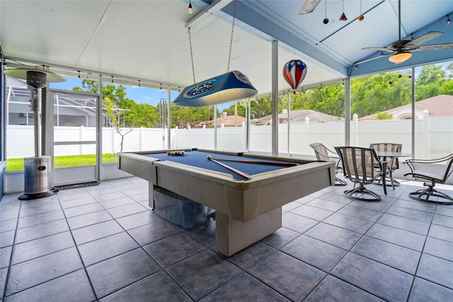 28390 Openfield Loop, Wesley Chapel, FL 33543 - view of patio / terrace with a ceiling fan