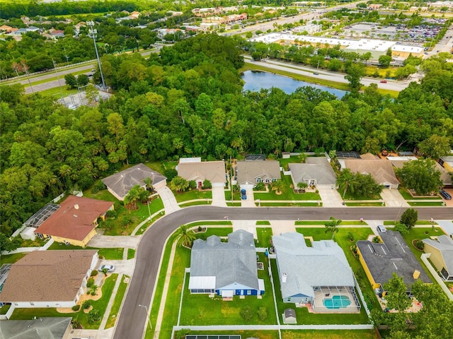 28390 Openfield Loop, Wesley Chapel, FL 33543 - aerial view of residential area featuring a large body of water