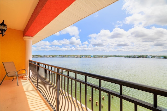 17817 Gulf Blvd Unit A, Saint Petersburg, FL 33708 - balcony with a water view