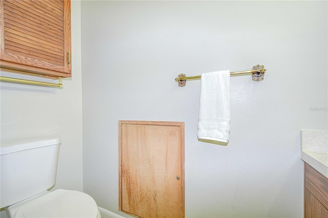 1799 N Highland Ave Unit 185, Clearwater, FL 33755 - half bathroom featuring vanity and toilet