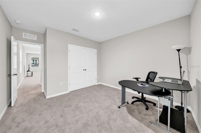 32136 Conchshell Sail St, Wesley Chapel, FL 33545 - office area with baseboards and carpet