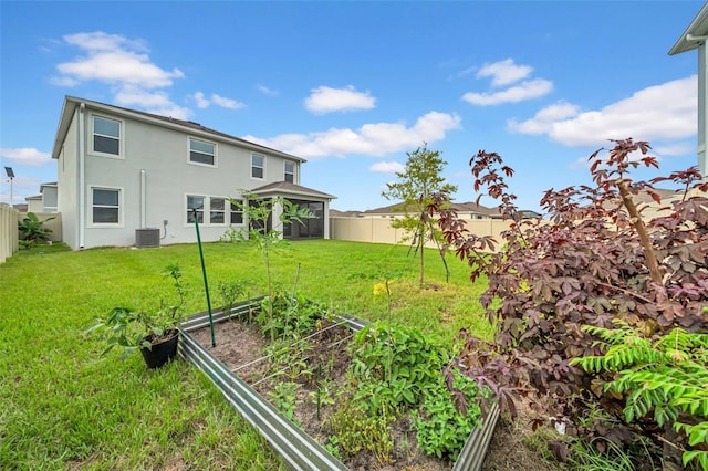 32136 Conchshell Sail St, Wesley Chapel, FL 33545 - view of yard featuring a garden