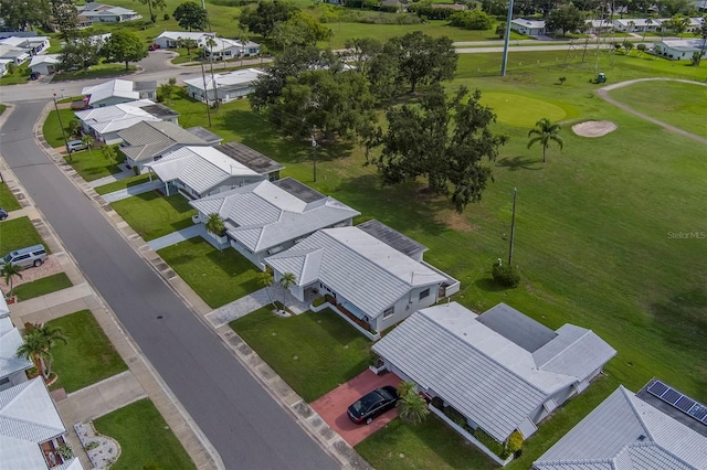 10005 41st St N, Pinellas Park, FL 33782 - aerial perspective of suburban area featuring a golf course