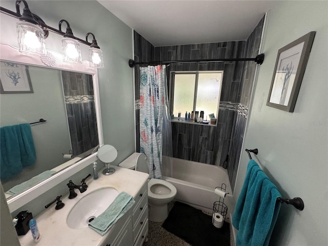 2160 NE 53rd St, Fort Lauderdale, FL 33308 - full bathroom with toilet, vanity, and shower / bath combo