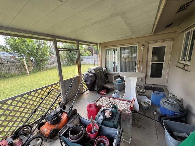 2160 NE 53rd St, Fort Lauderdale, FL 33308 - view of sunroom