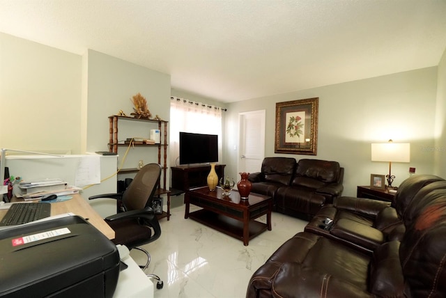 6424 Thicket Trl, New Port Richey, FL 34653 - office featuring light marble finish floors