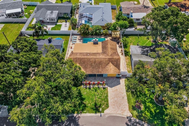 10339 111th St, Largo, FL 33778 - aerial view of residential area