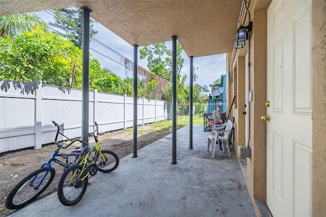 1771 Russell St S, Saint Petersburg, FL 33712 - fenced backyard featuring a patio area