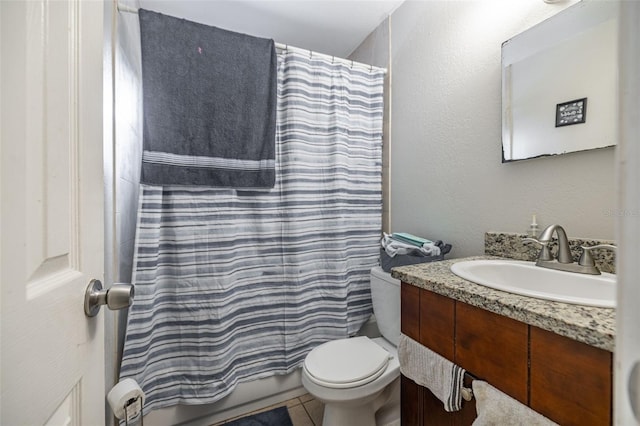 1771 Russell St S, Saint Petersburg, FL 33712 - full bathroom with vanity and tile patterned floors