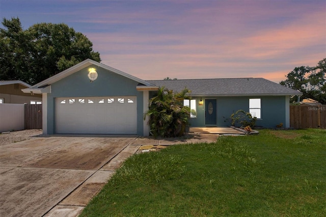 3905 31st Ave W, Bradenton, FL 34205 - single story home with an attached garage, concrete driveway, stucco siding, and a shingled roof