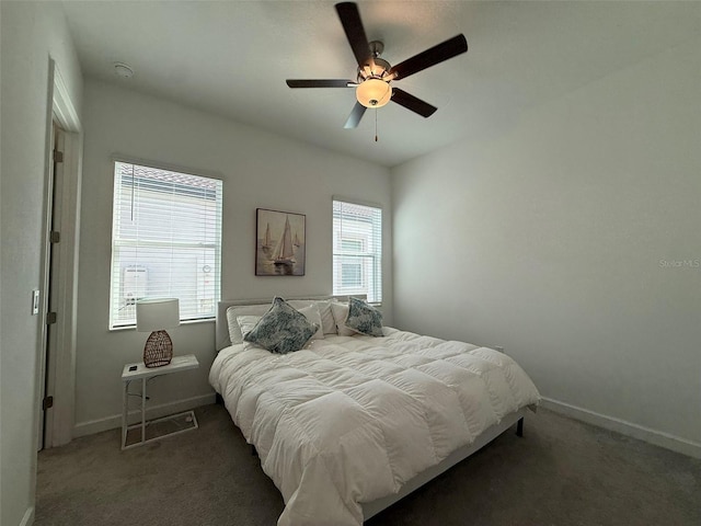 17304 Scuba Crest St, Wimauma, FL 33598 - bedroom featuring carpet floors and a ceiling fan