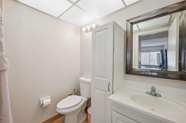 11809 Raintree Lake Ln Unit A, Tampa, FL 33617 - bathroom with vanity and toilet