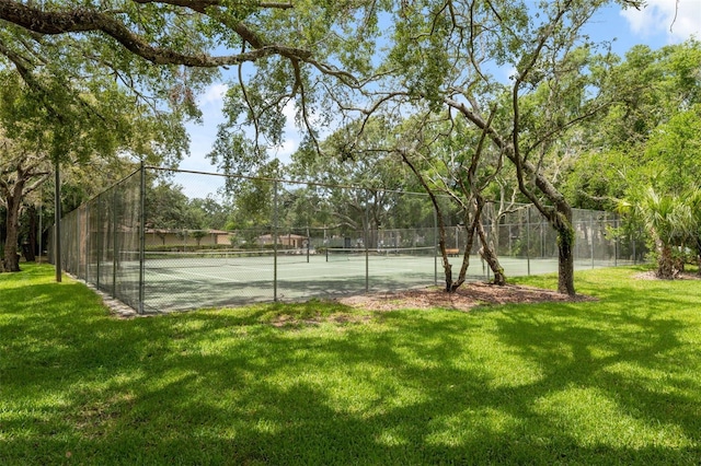 11809 Raintree Lake Ln Unit A, Tampa, FL 33617 - view of tennis court