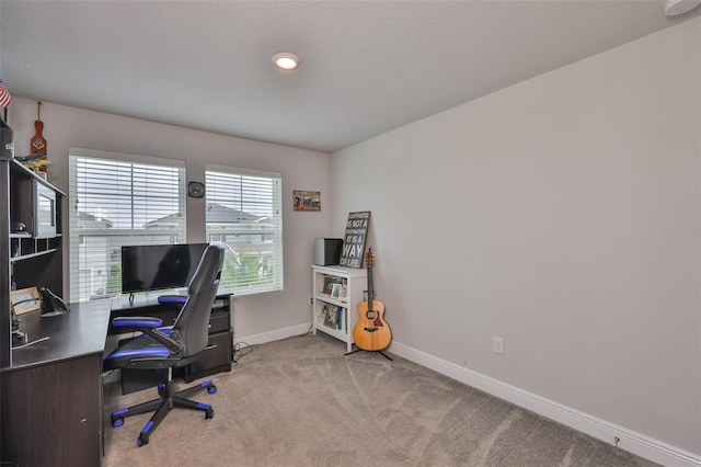 5511 Del Coronado Dr, Apollo Beach, FL 33572 - office space with baseboards and light colored carpet