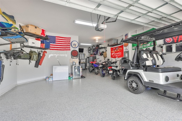 5511 Del Coronado Dr, Apollo Beach, FL 33572 - garage with a garage door opener