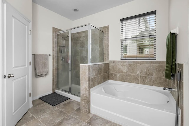 5006 Jackel Chase Dr, Wimauma, FL 33598 - full bath featuring a bath and a shower stall