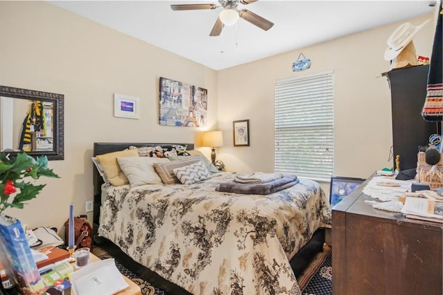 3901 Silverlake Way, Wesley Chapel, FL 33544 - bedroom with ceiling fan
