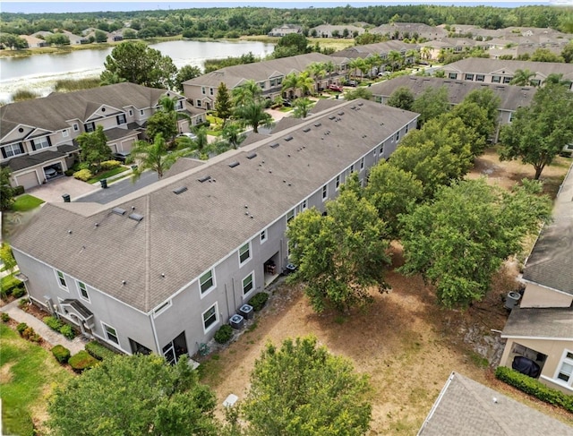 3901 Silverlake Way, Wesley Chapel, FL 33544 - aerial view of residential area featuring a large body of water
