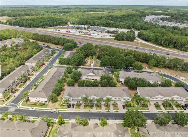 3901 Silverlake Way, Wesley Chapel, FL 33544 - aerial view of residential area featuring a heavily wooded area