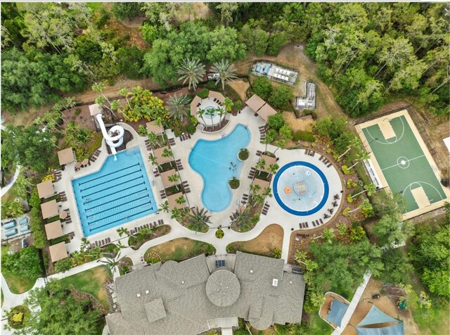 3901 Silverlake Way, Wesley Chapel, FL 33544 - view of property location featuring a pool